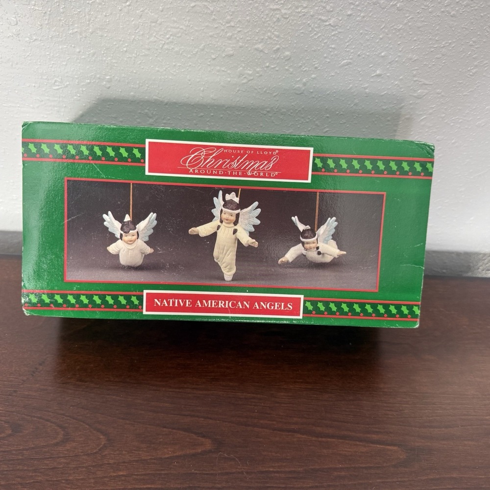 Christmas Around The World Native American Angels Ornaments House Of Lloyd